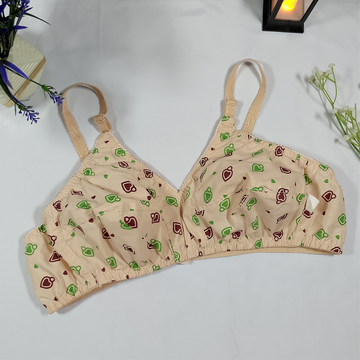 Printed Cotton Bra