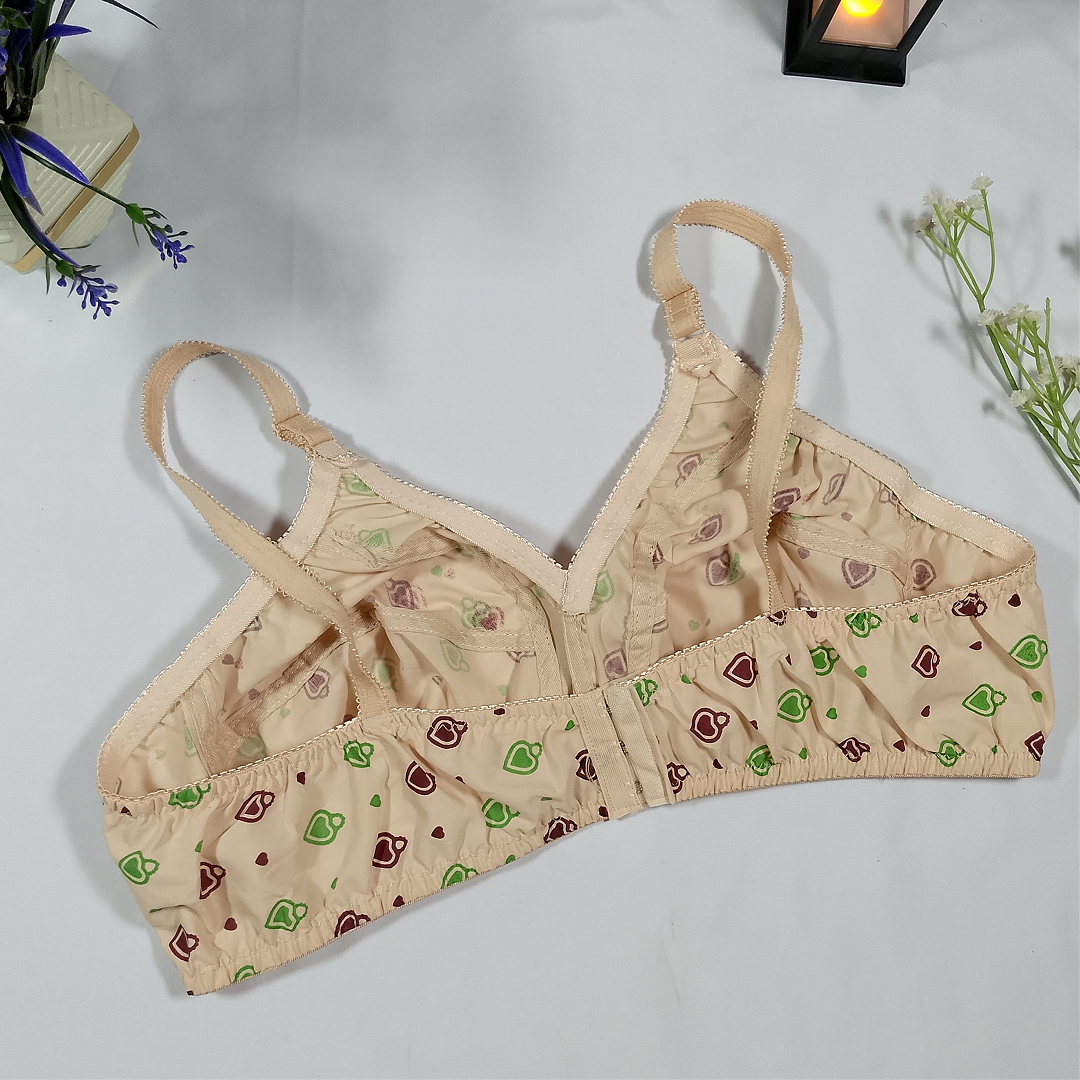 Printed Cotton Bra