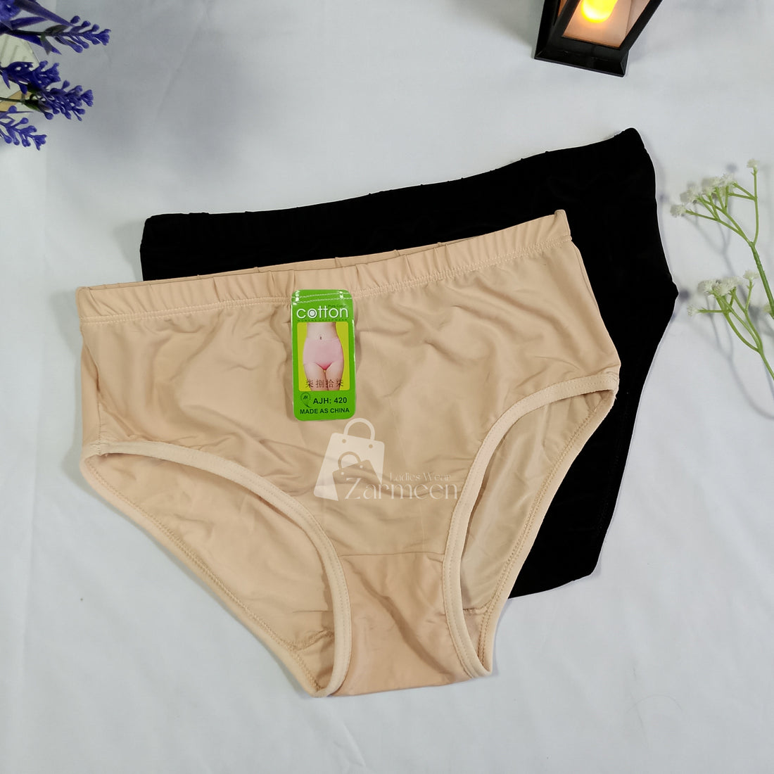 Soft Rubbery Panty Pack of 3