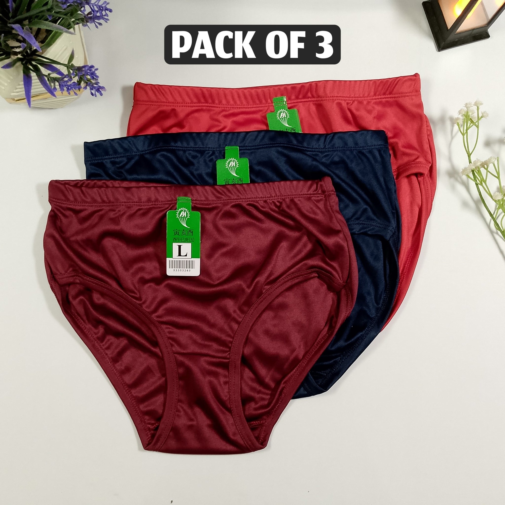 Rangdar Jersey Panty Pack of 3