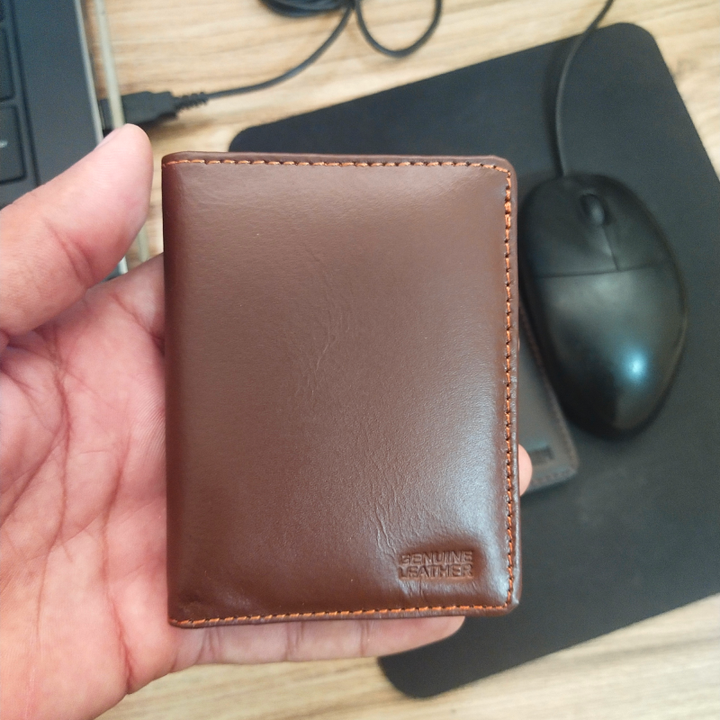 Mini Wallet with Button